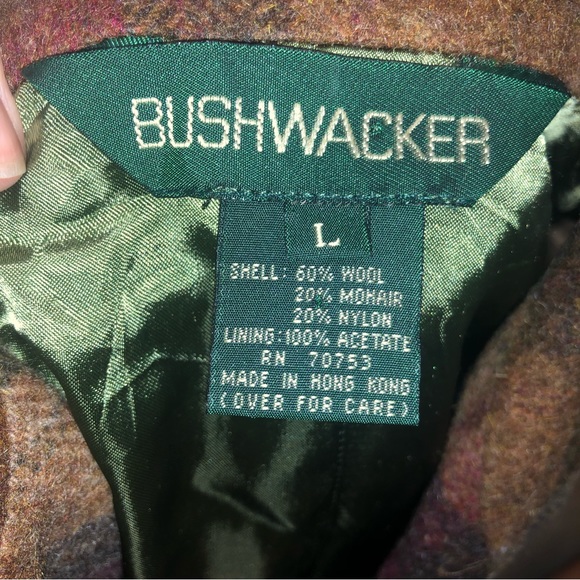 Bushwacker ladies wool mohair mix waist coat vest size large - Picture 5 of 5